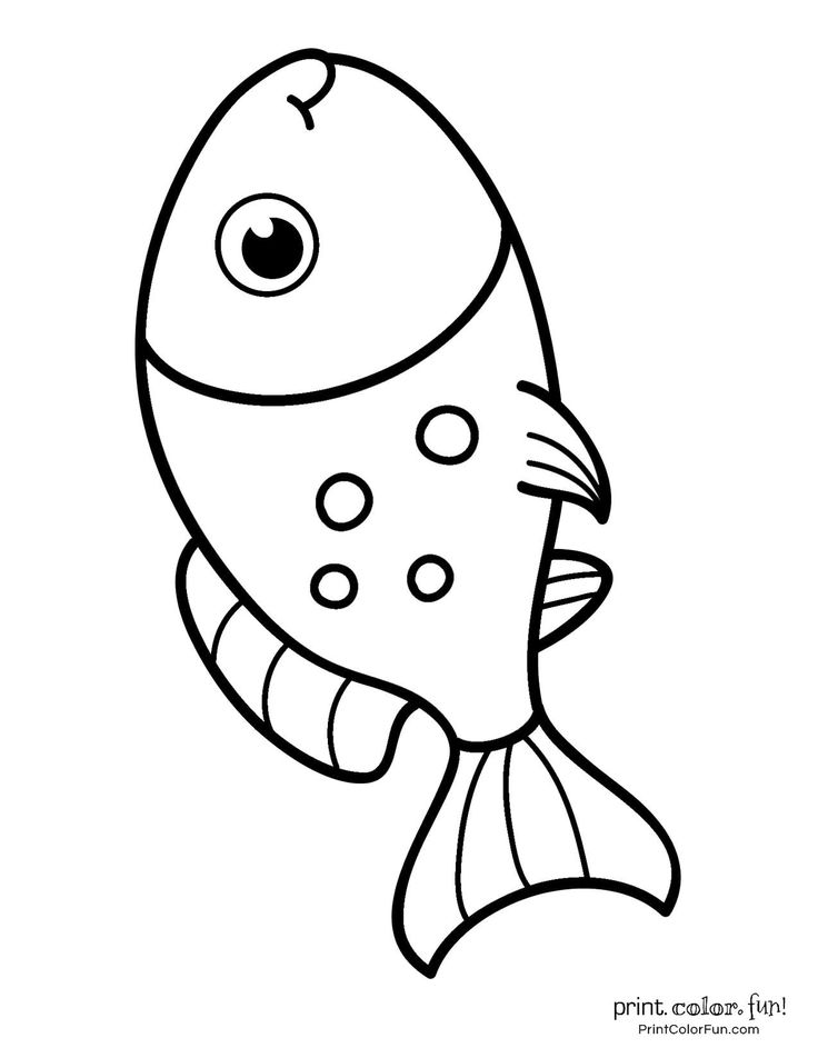 Top fish coloring pages cute free printables fish coloring page coloring pages fish printables