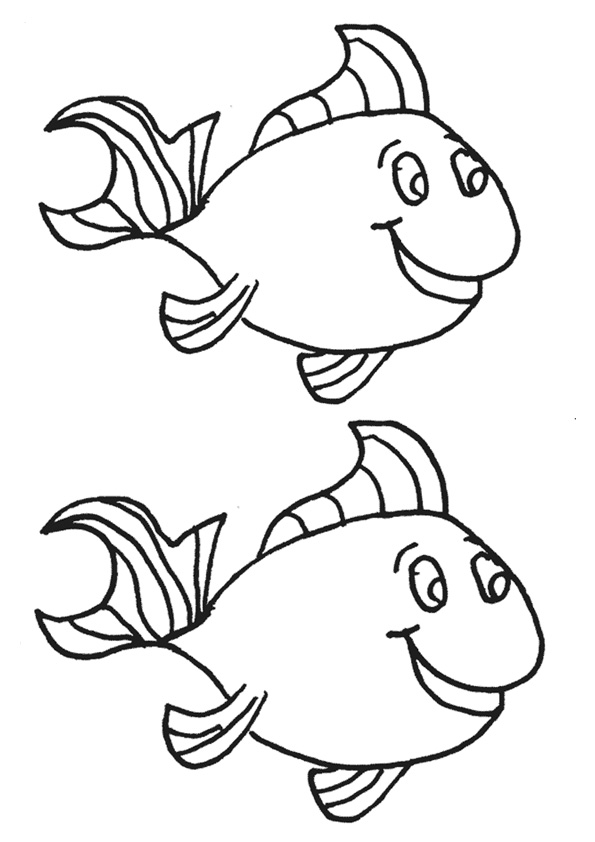 Coloring pages printable fish coloring sheet for kids