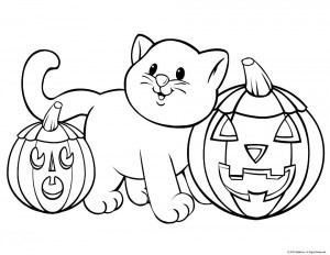 Free printable halloween coloring pages