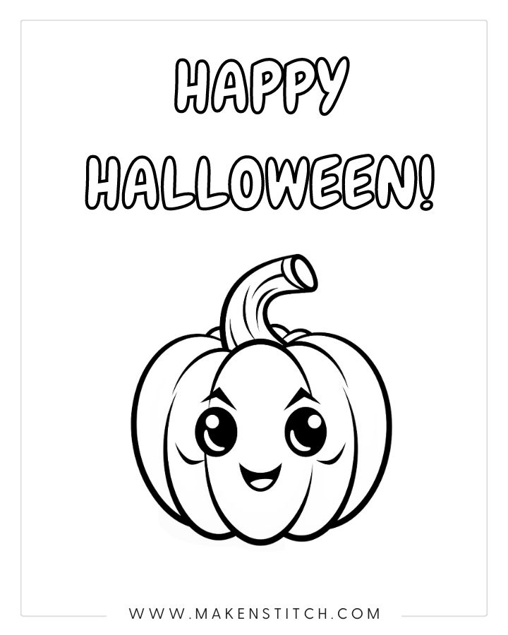 Free halloween coloring pages