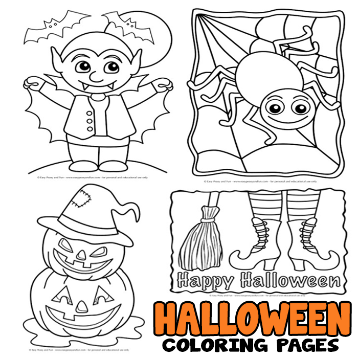 Halloween coloring pages