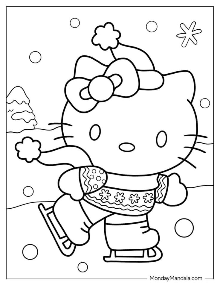 Hello kitty coloring pages free pdf printables hello kitty colouring pages hello kitty coloring kitty coloring