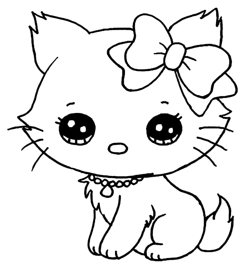 Charmmy kitty coloring pages printable for free download