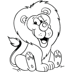 Top free printable lion coloring pages online