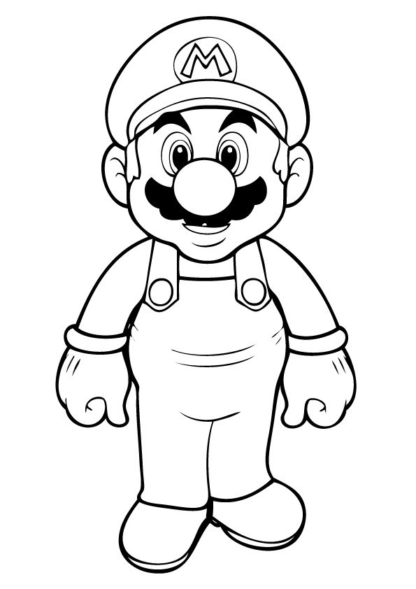 All mario characters coloring pages free printable mario coloring pages for kids super mario coloring pages mario coloring pages cartoon coloring pages