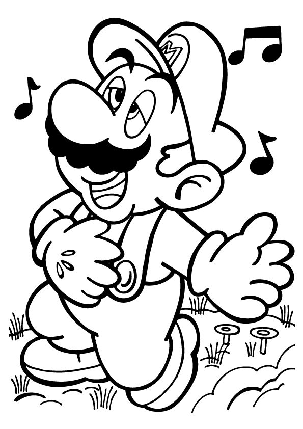 Free printable mario coloring pages for kids mario coloring pages super mario coloring pages coloring pages