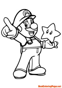 Mario coloring pages