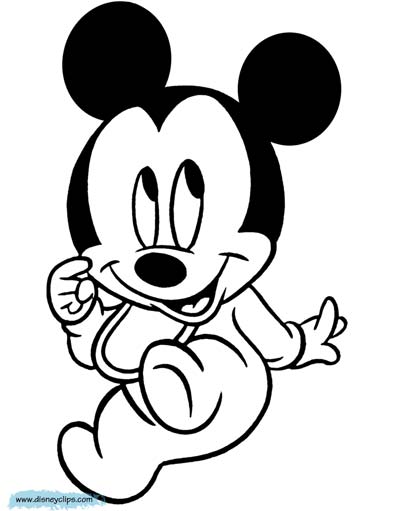 Mickey mouse coloring pages