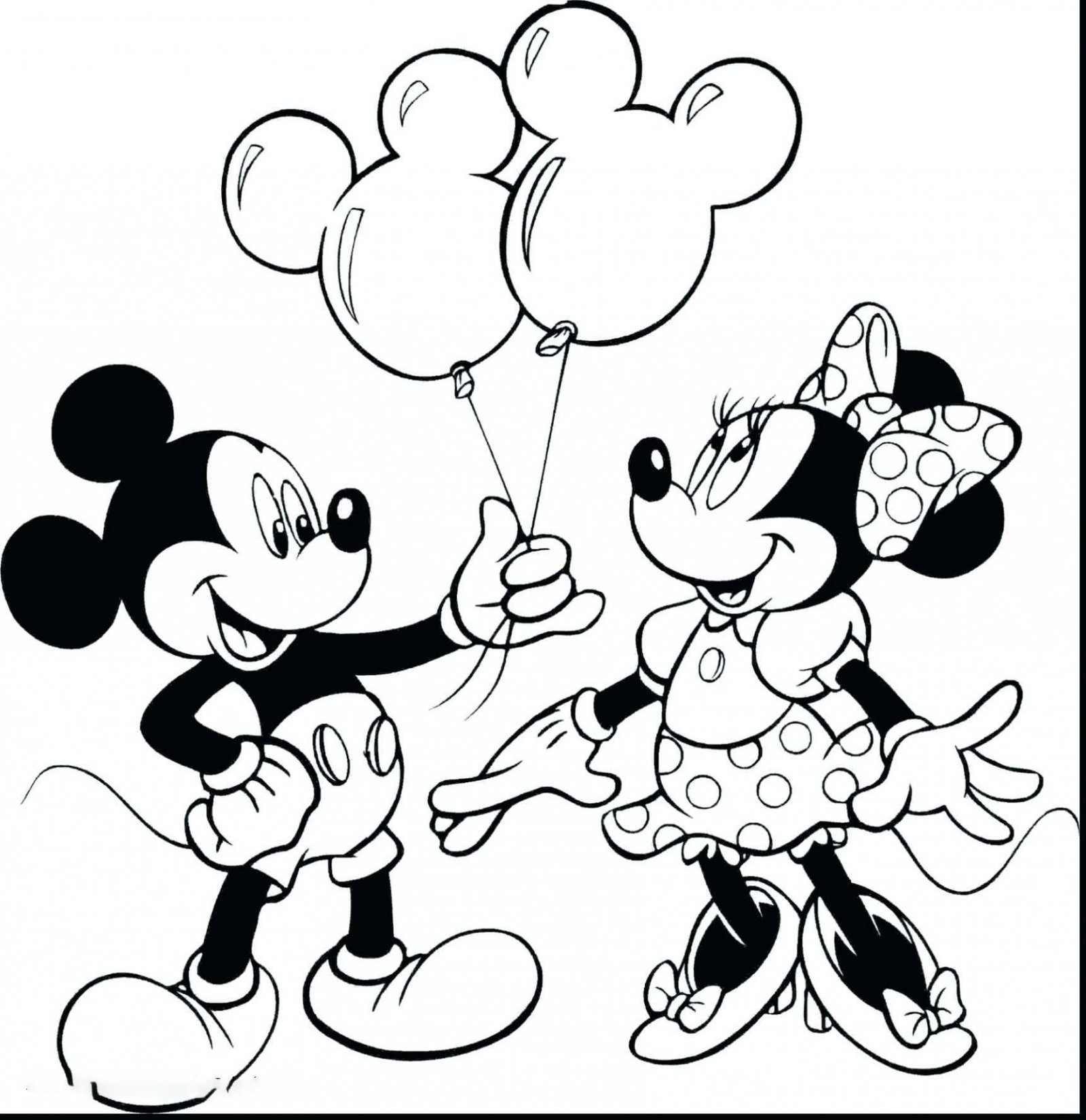 Mickey mouse coloring pages printable for free download