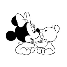 Top free printable cute minnie mouse coloring pages online