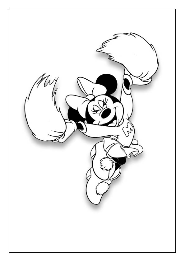 Minnie mouse coloring pages printable coloring sheets