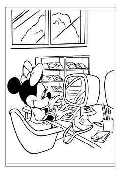 Artistic exploration made easy printable minnie mouse coloring sheets for kids