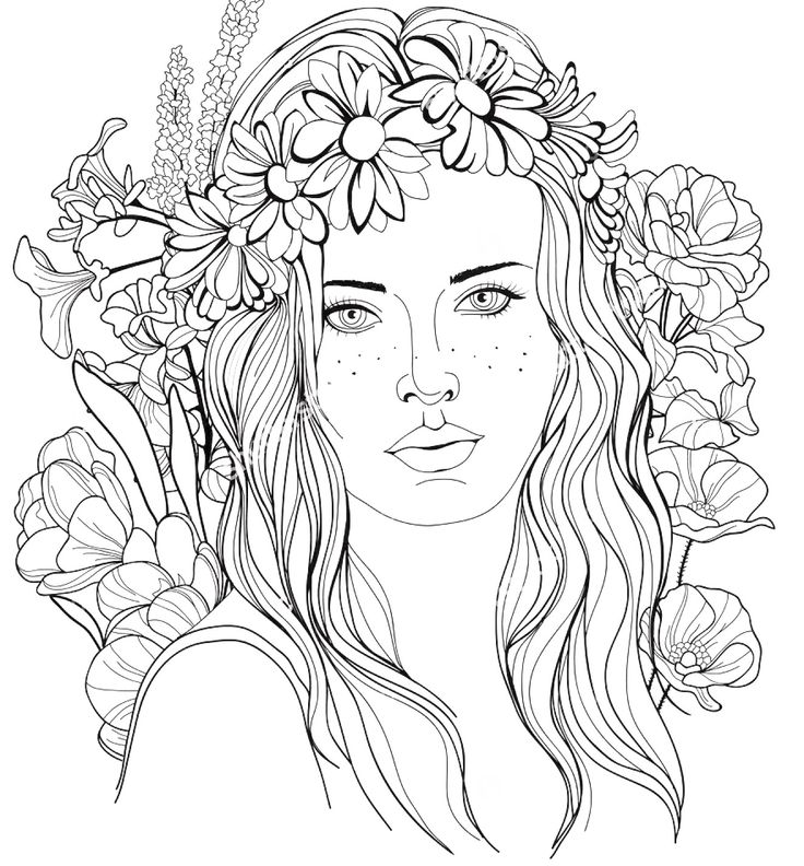 Coloring pages people