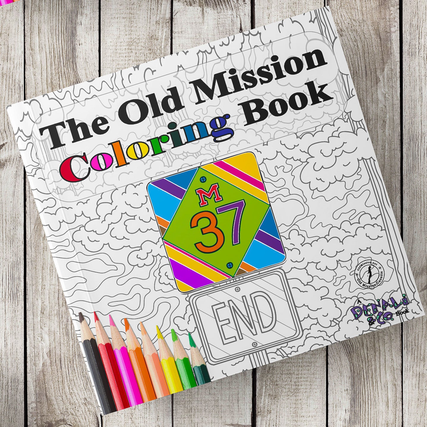 The old mission coloring book