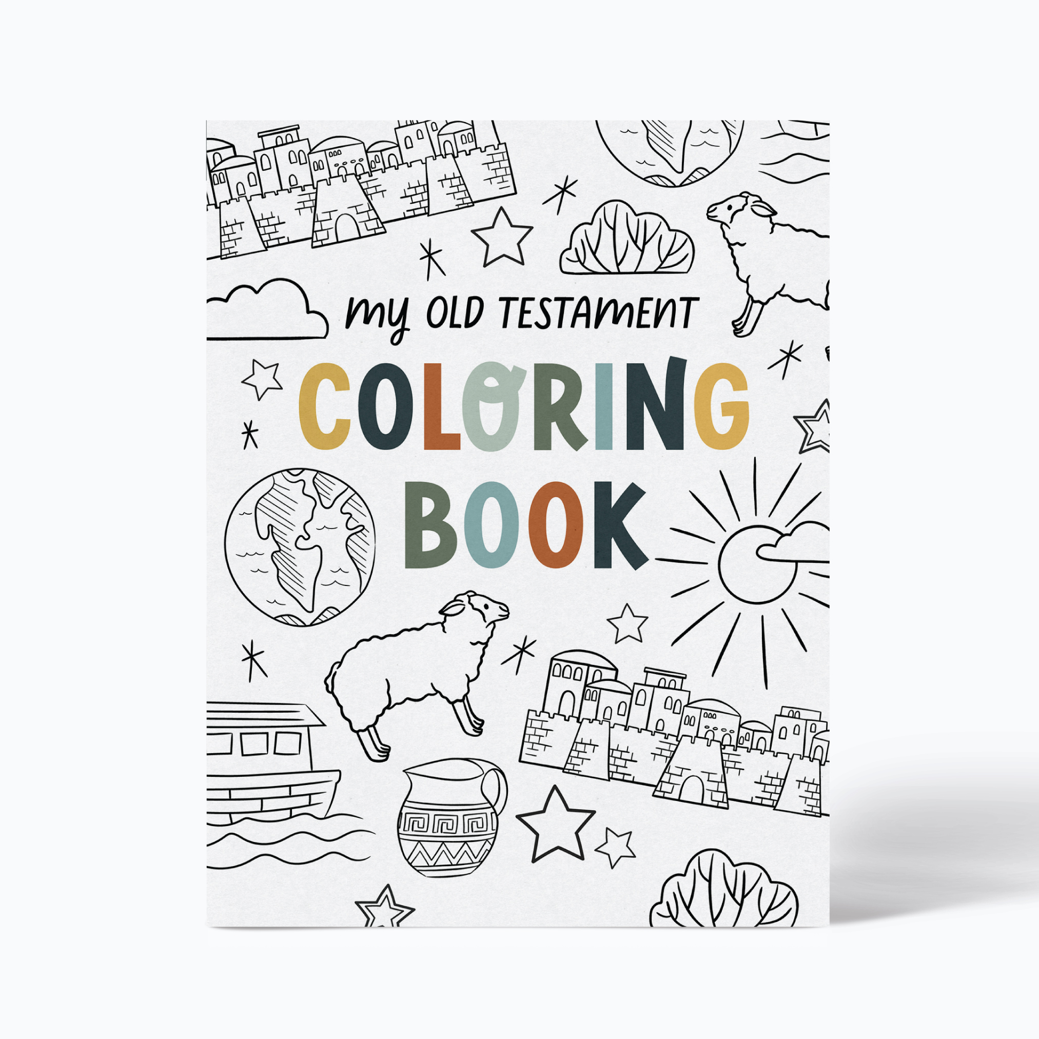 Old testament coloring kit