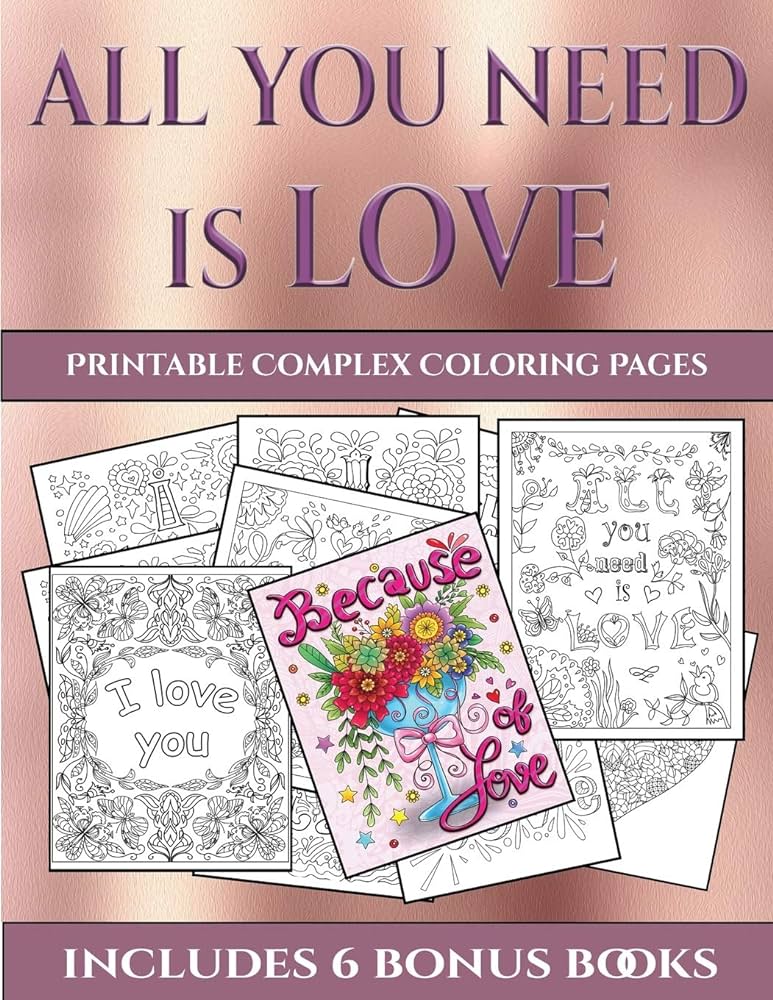 Printable plex coloring pages all you need is love this book has coloring sheets that can be used to color in frame andor meditate over photocopied printed and downloaded