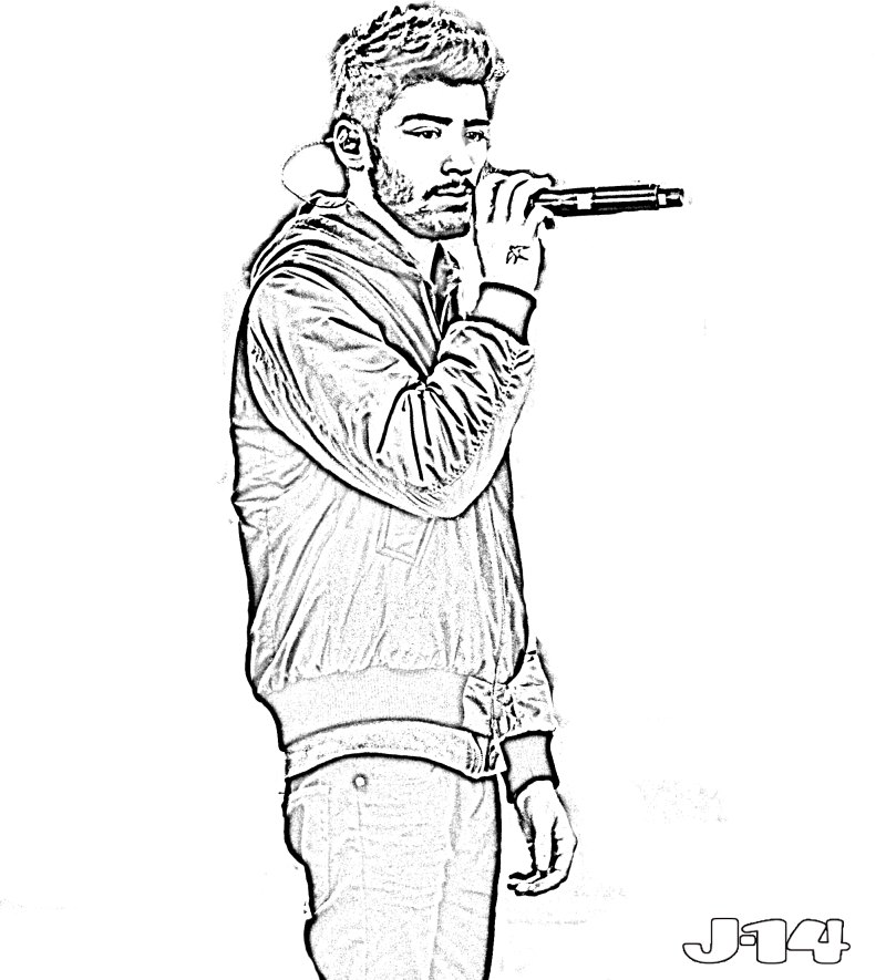 Printable one direction coloring pages