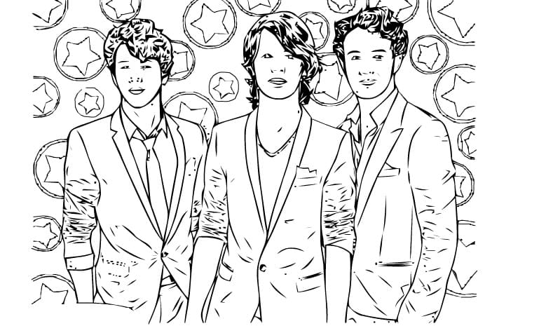 One direction coloring pages