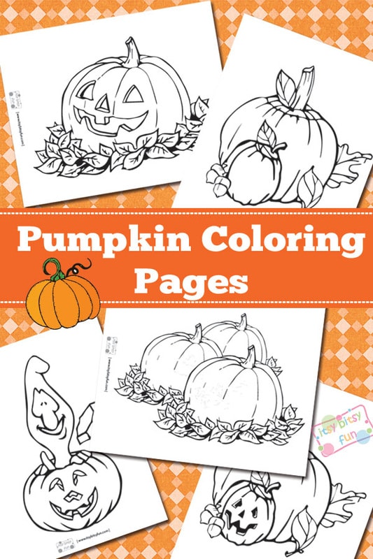 Pumpkin coloring pages