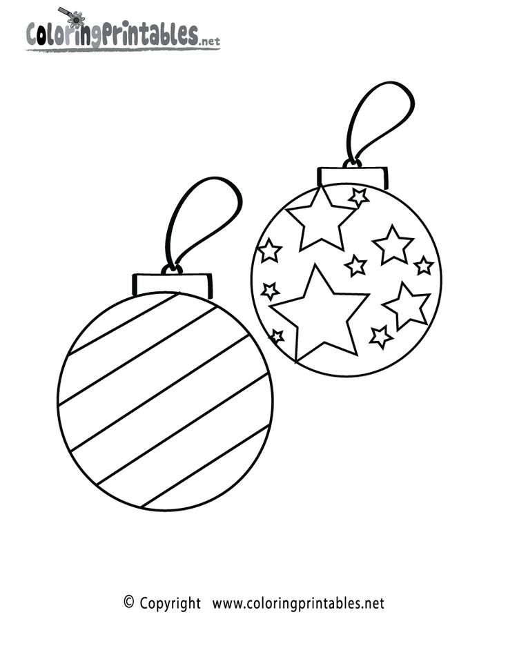 Christmas ornaments coloring page printable printable christmas ornaments christmas ornament coloring page christmas ornament template