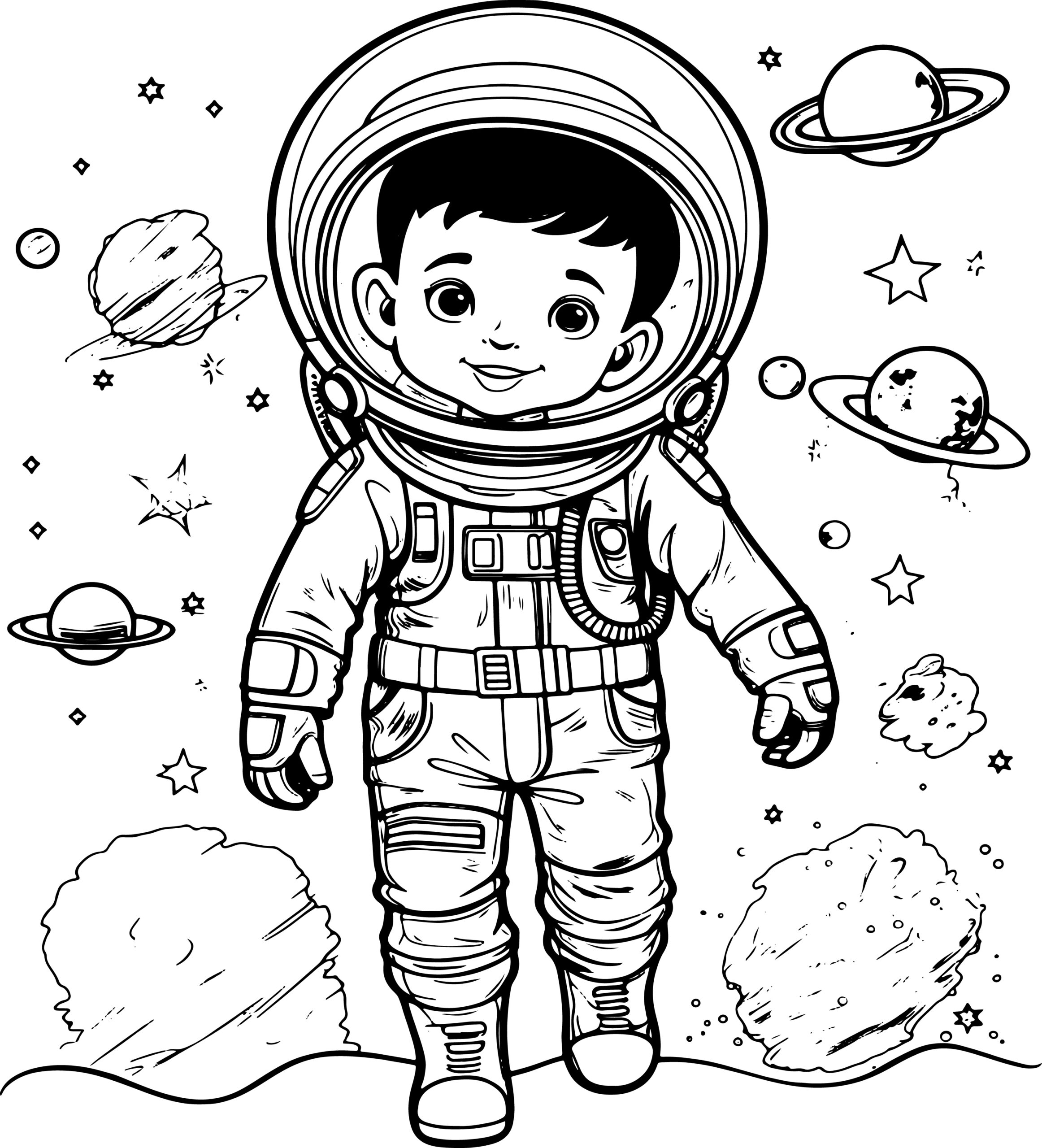 Space coloring book for kids who love outer space coloring pages of planets made by teachers