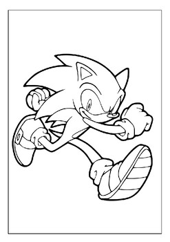 Sonic the hedgehog coloring pages ignite creativity with printable adventures