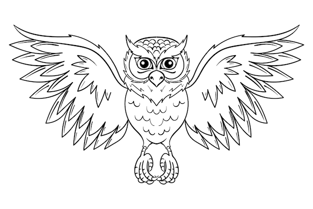 Page printable owl coloring pages images