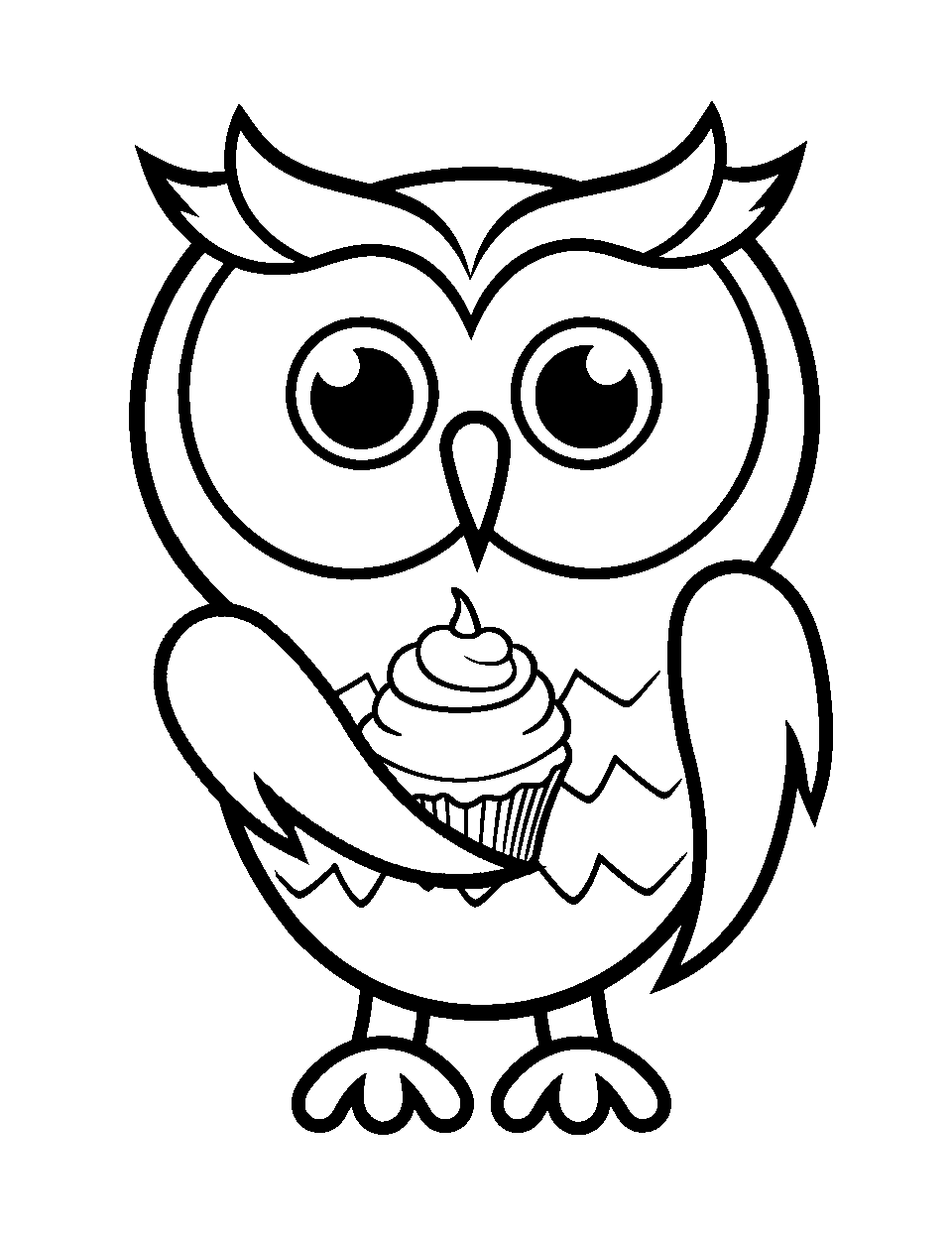 Owl coloring pages free printable sheets