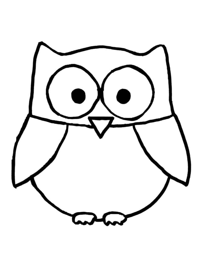 Owl valentines coloring page free pdf