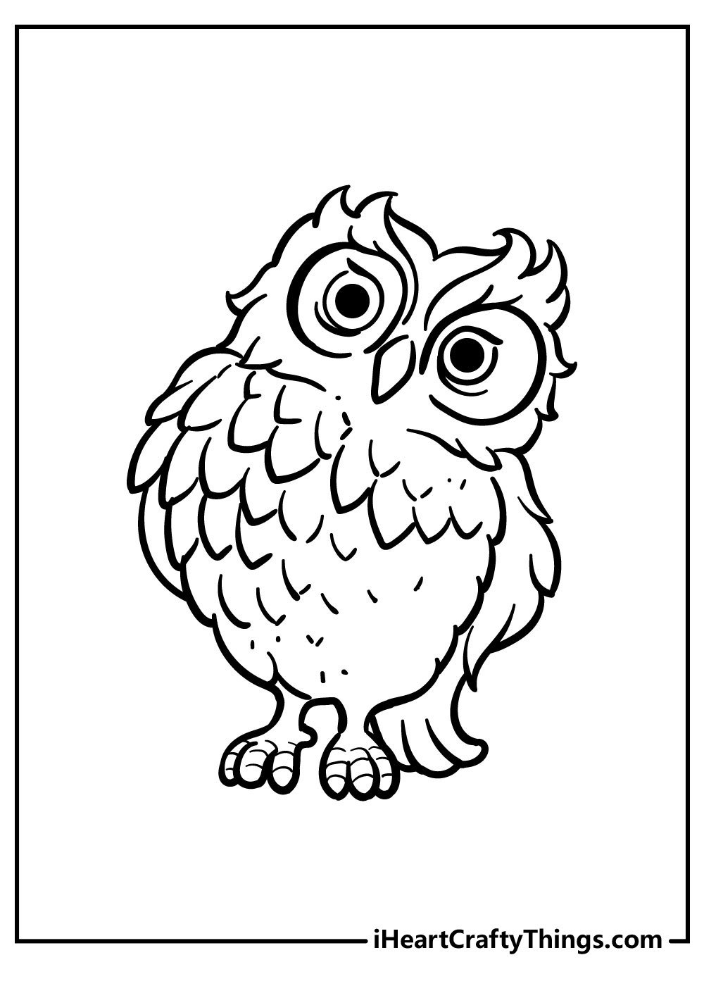 Wise owl coloring pages free printables