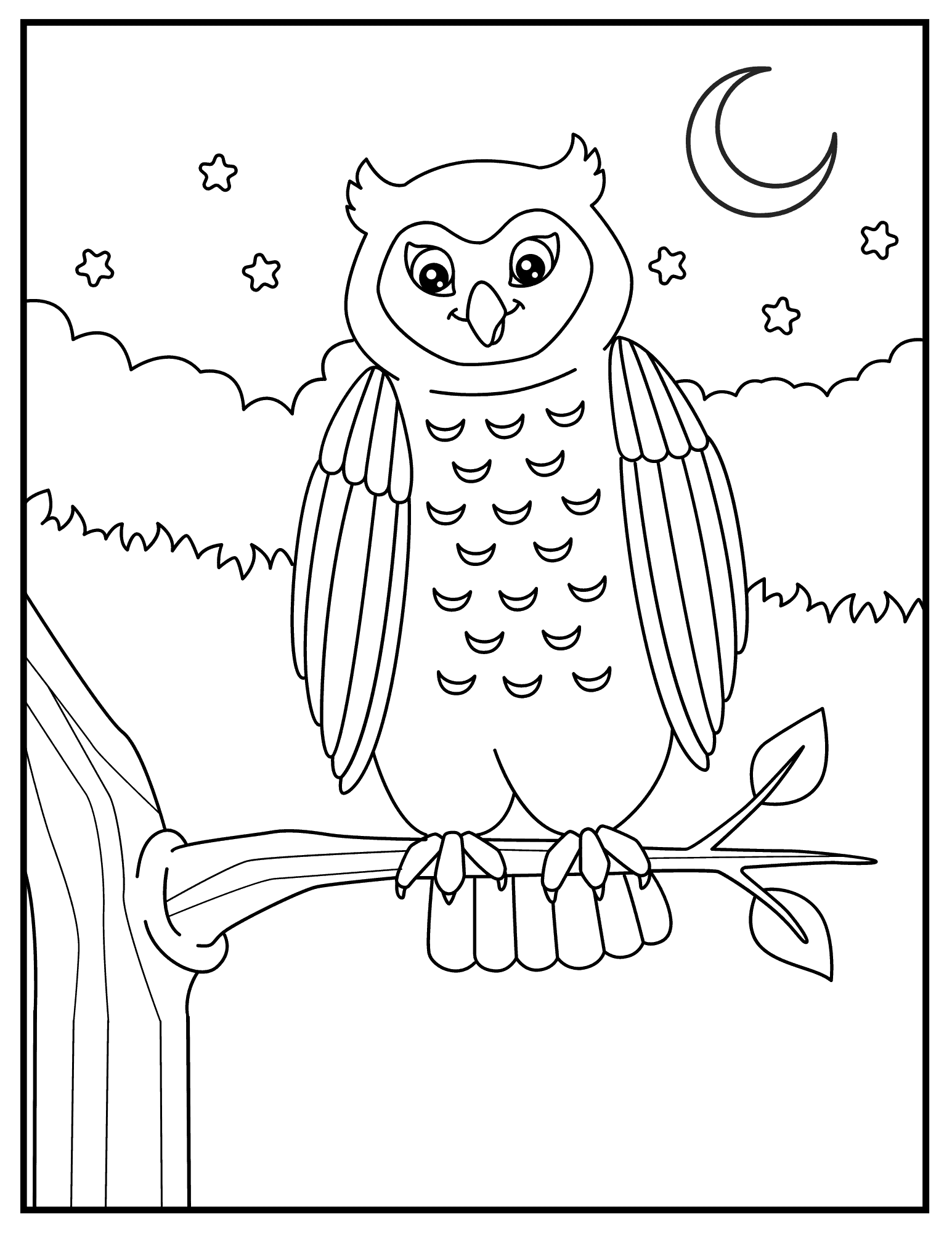 Free printable fall coloring pages