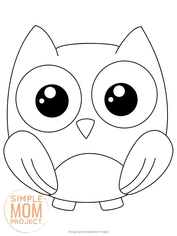 Free printable woodland owl template owl coloring pages coloring pages coloring books