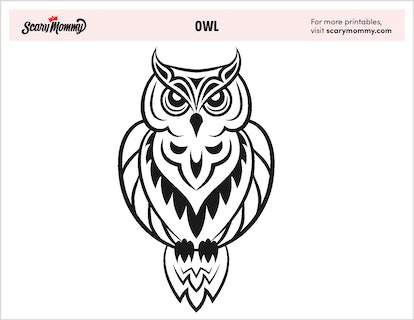 Owl coloring pages kids will think are quite a hoot