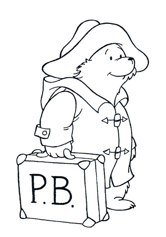 Image result for coloring sheets for paddington bear coloring pages paddington bear paddington bear party