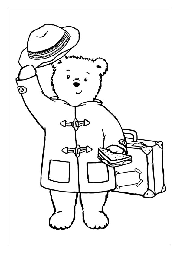 Paddington coloring pages printable coloring sheets