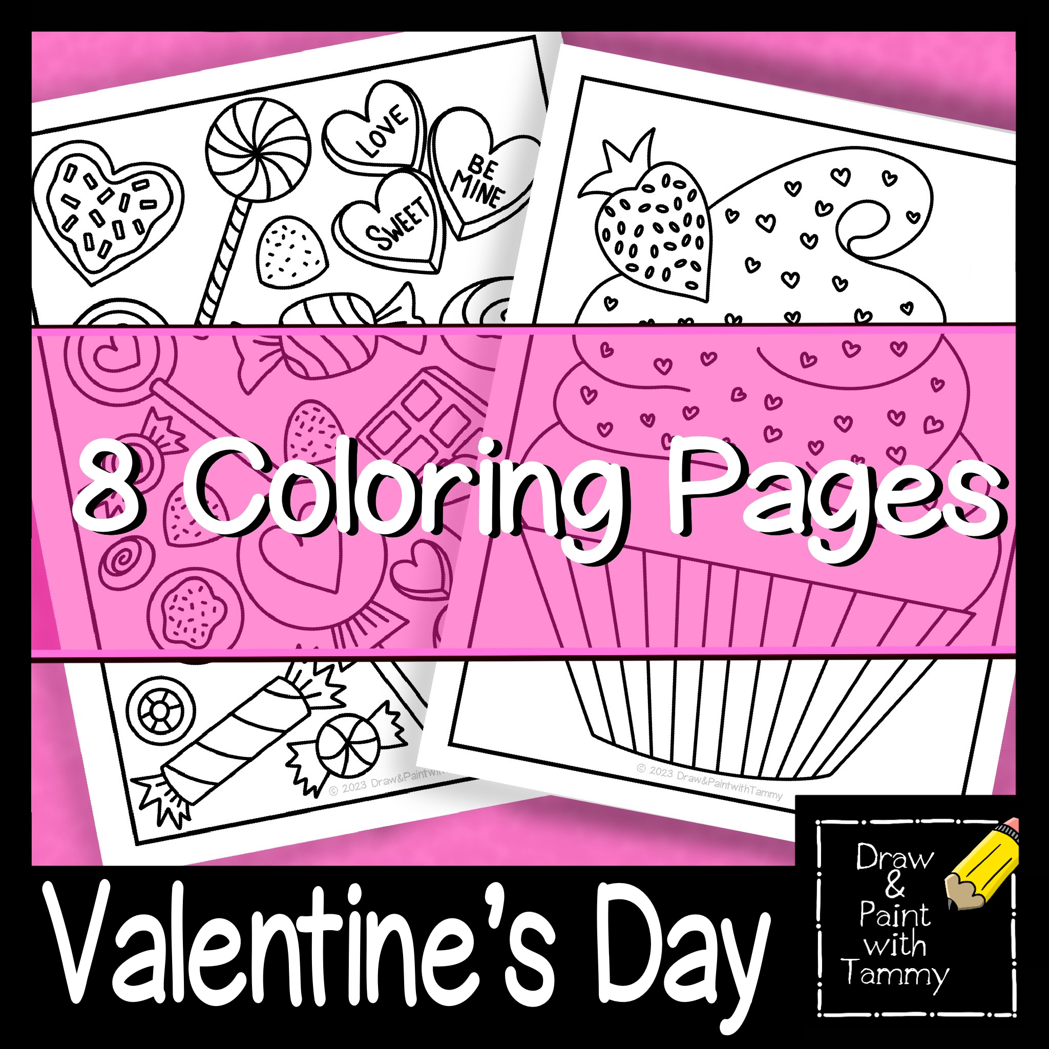 Valentines day theme february printable coloring pages made by teachers