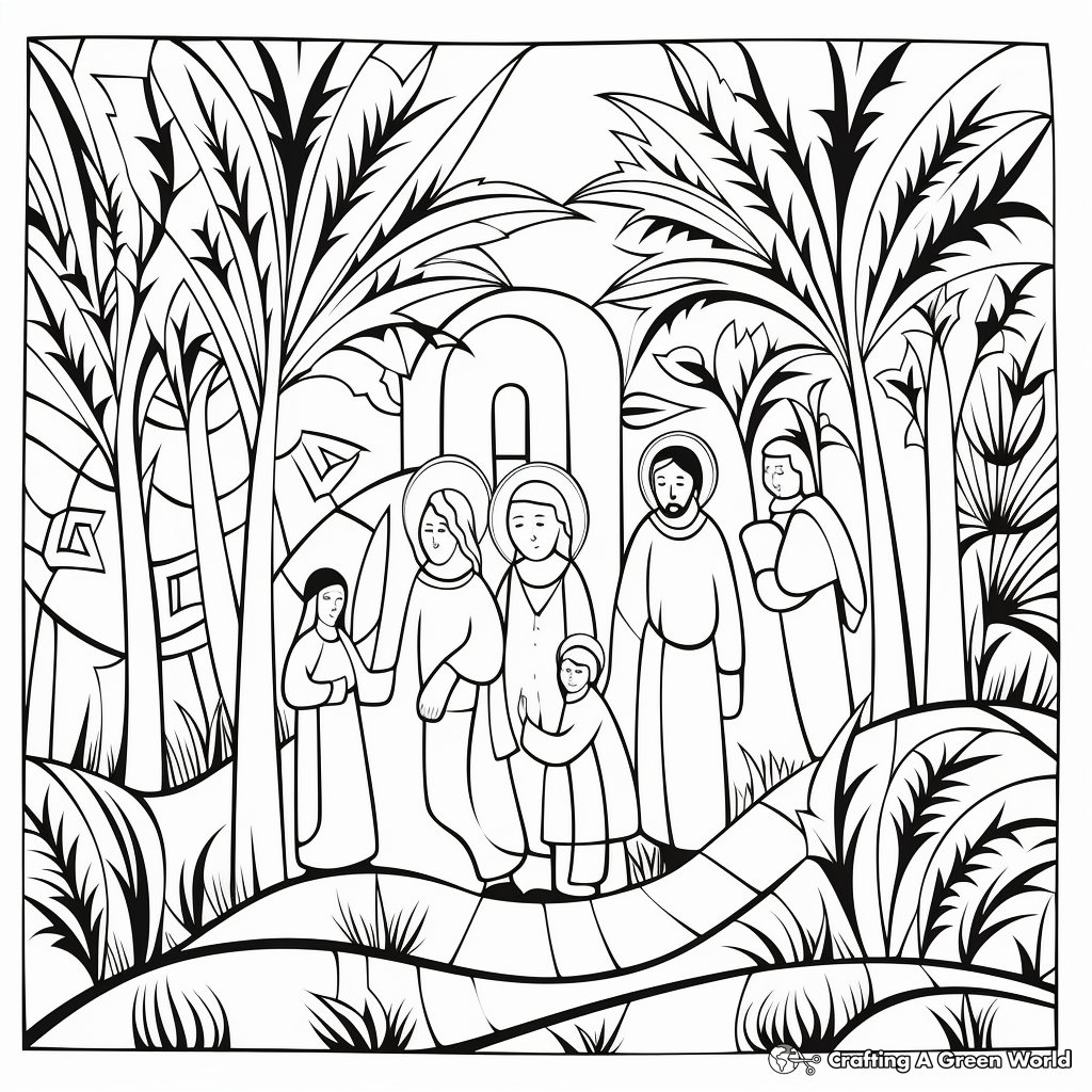 Lent coloring pages