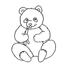 Top free printable cute panda bear coloring pages online