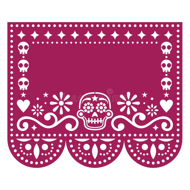 Papel picado mexico stock illustrations â papel picado mexico stock illustrations vectors clipart