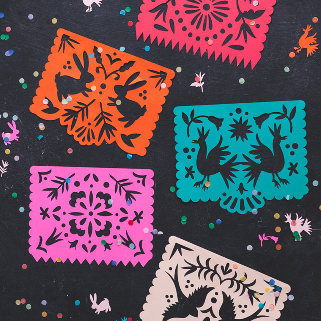 Papel picado streamers svg pdf template â the house that lars built