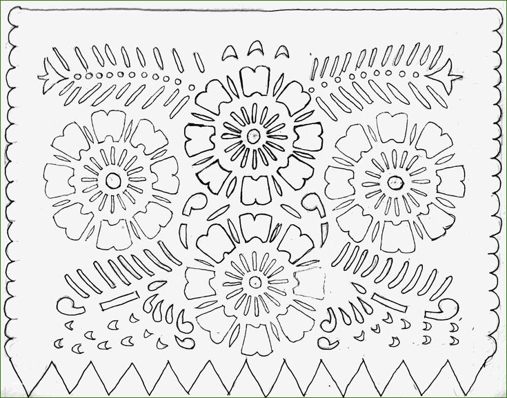 Wondrous papel picado template pdf youll want to copy immediately template for free papel picado mexican embroidery papel picado banner
