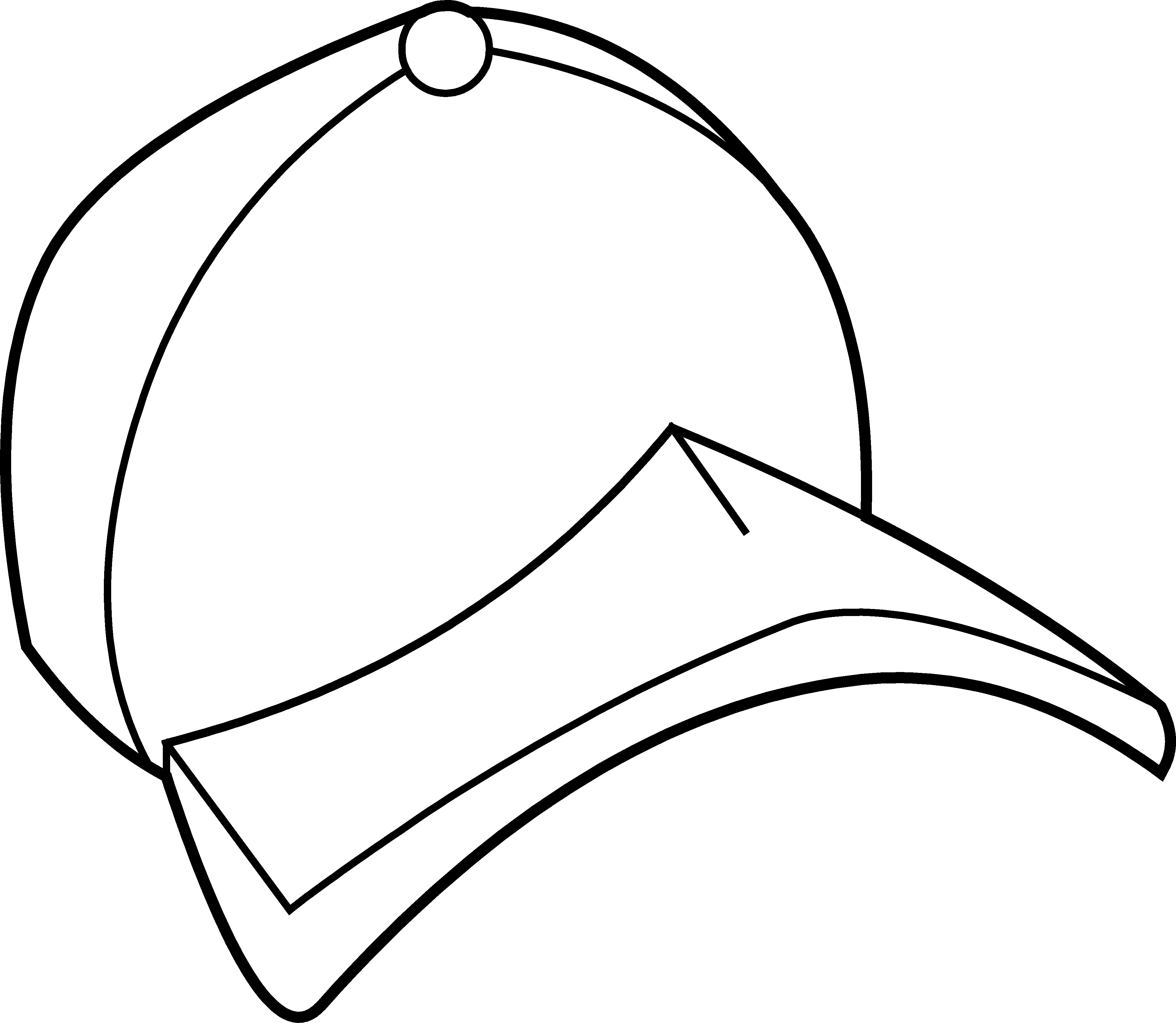 Hat coloring pages