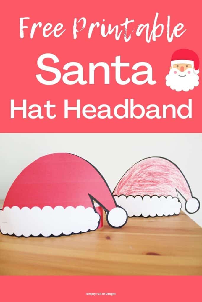 Preschool christmas hats