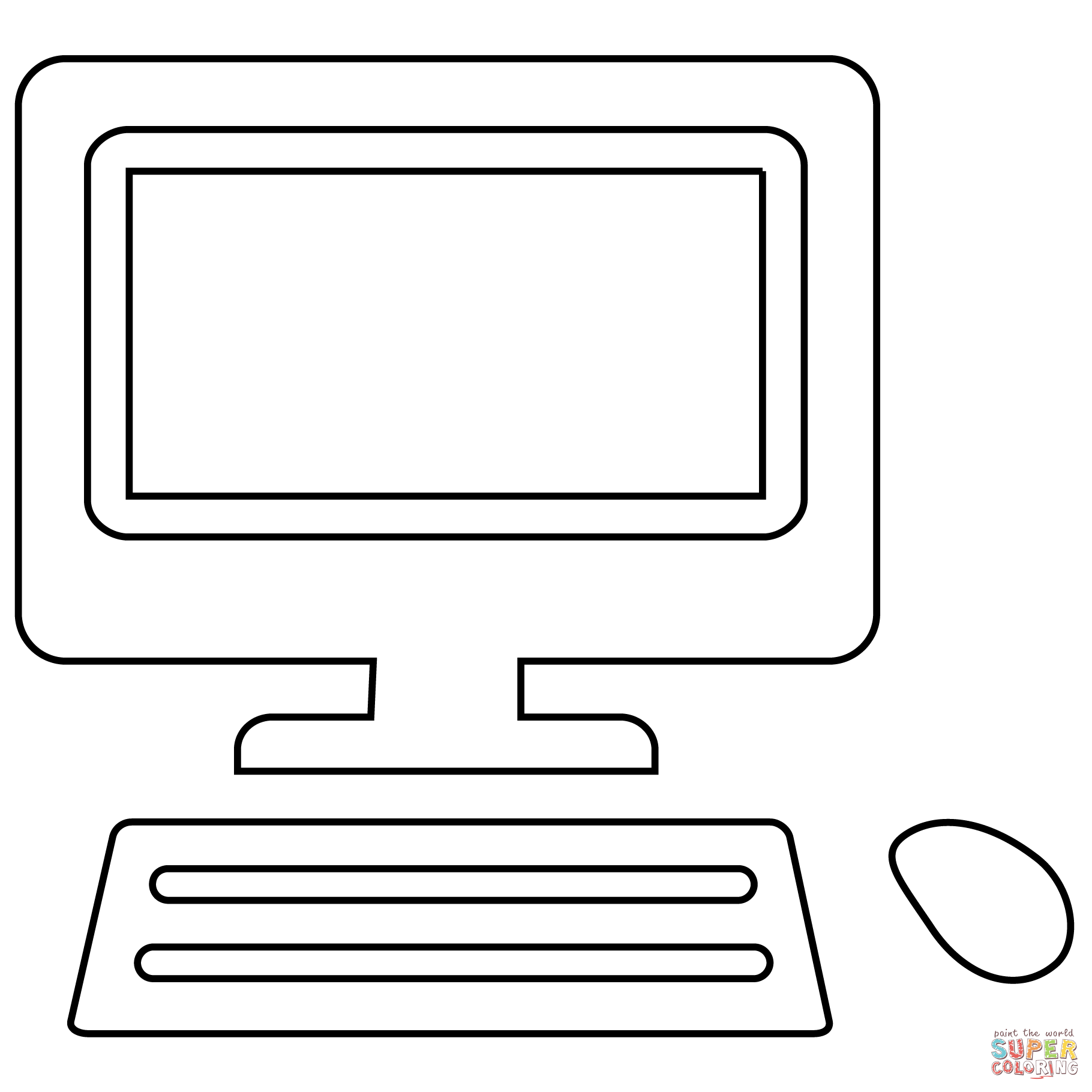 Desktop puter emoji coloring page free printable coloring pages