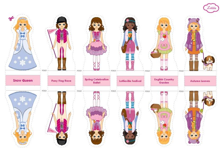 Paper doll printables