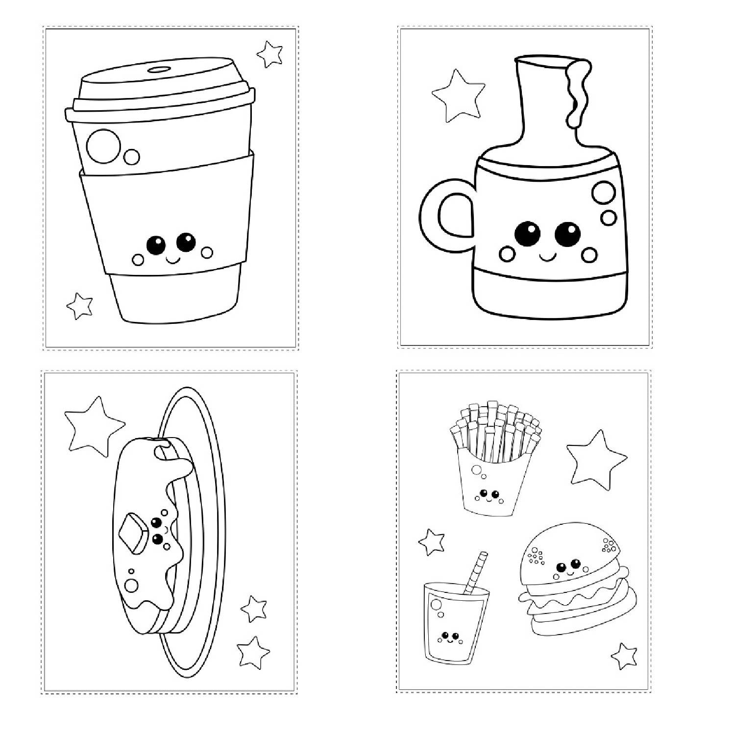 Perfect pairs food coloring pages lb vellum bristol paper kids â