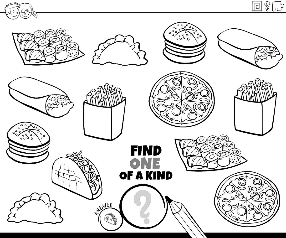 Food coloring pages free printable coloring pages of food that will make your stomach growl printables mom