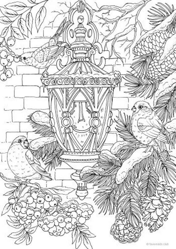 Lantern printable adult coloring page from favoreads coloring book pages for adults coloring sheets coloring designs