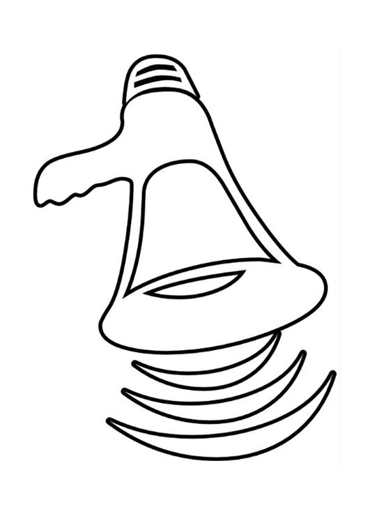 Coloring page megaphone