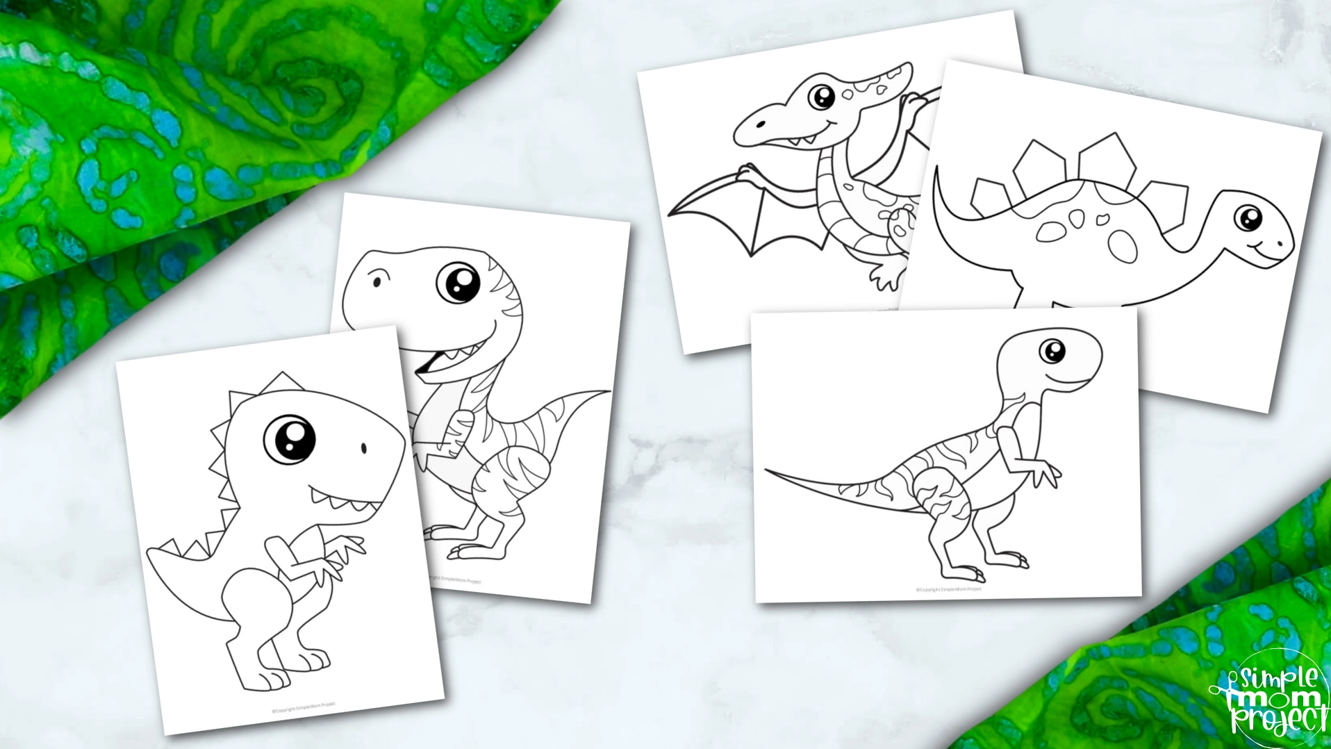 Dinosaur printable templates